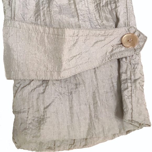 VINTAGE HILARY RADLEY STUDIO TRENCH COAT SIZE 8 - Picture 6 of 7